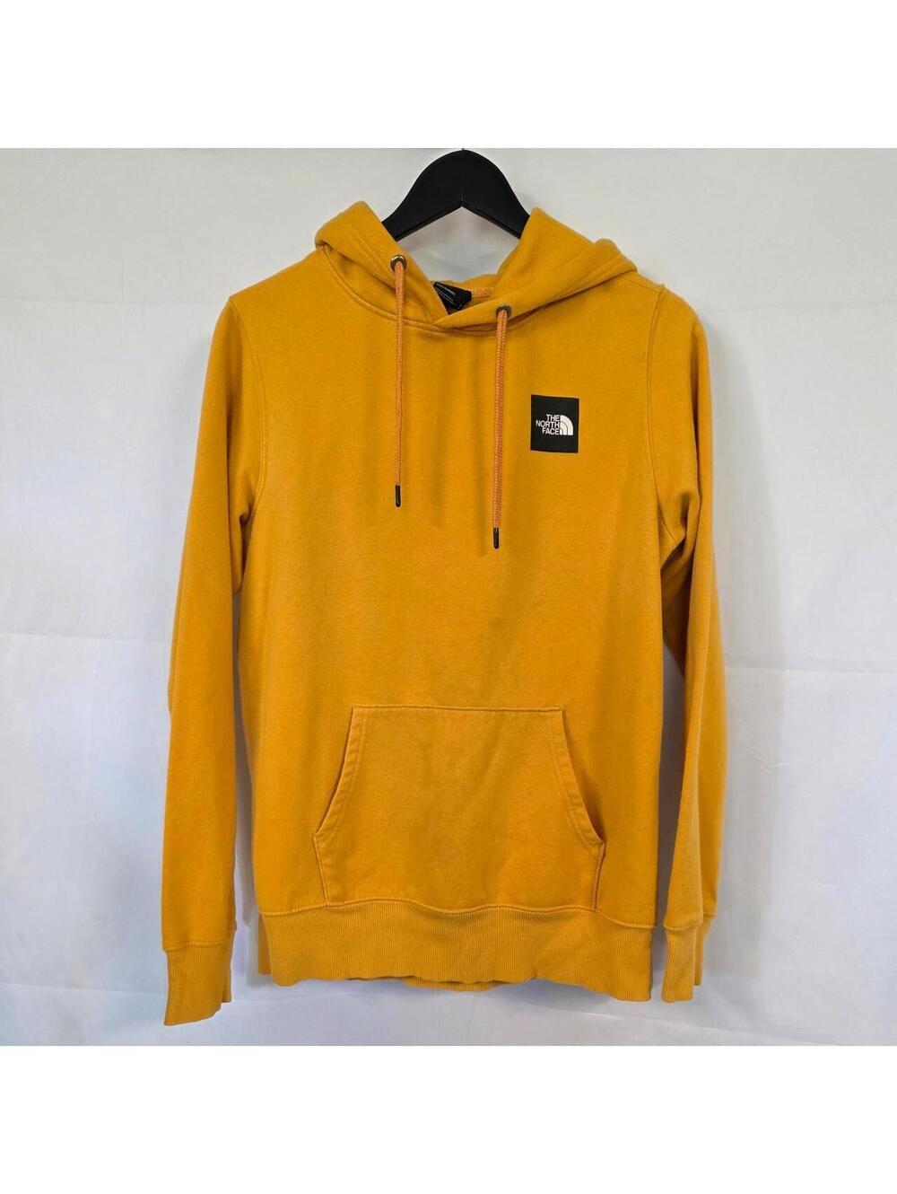 The North Face Men's Yellow and Gold Hoody